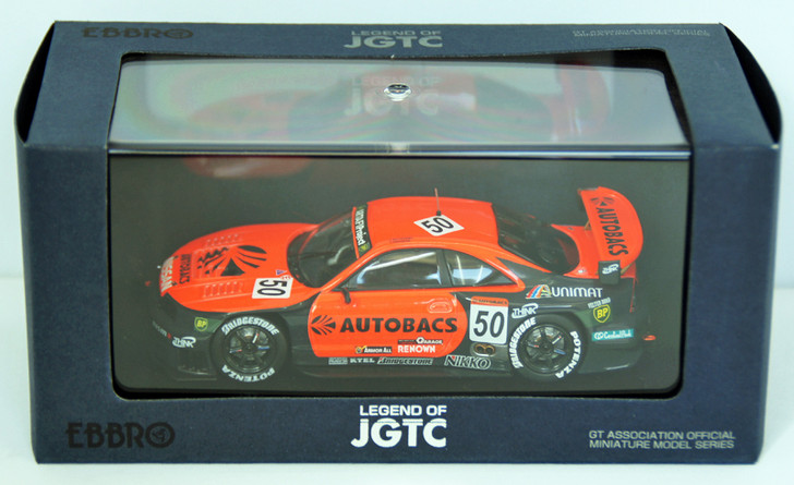 Ebbro 44195 Arata Skyline Jgtc 1998 (Orange/Black) 1/43 Scale (4526175441951)