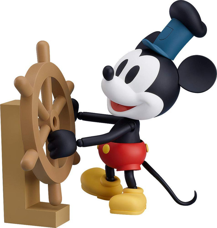 Good Smile Nendoroid 1010b Mickey Mouse: 1928 Ver. (Color) (Steamboat Willie)