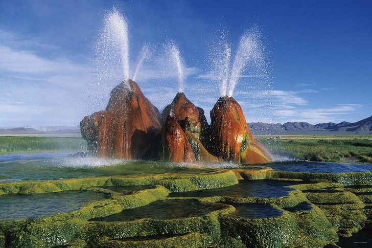 Yanoman Jigsaw Puzzle 10-1327 Fly Geyser USA (1000 Pieces)