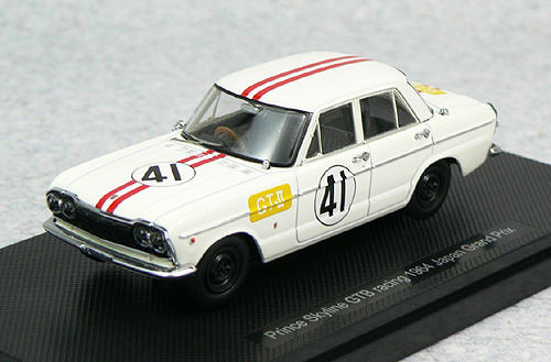 Ebbro 44240 Prince Skyline GTB Racing 1964 No.41 1/43 Scale (4526175442408)
