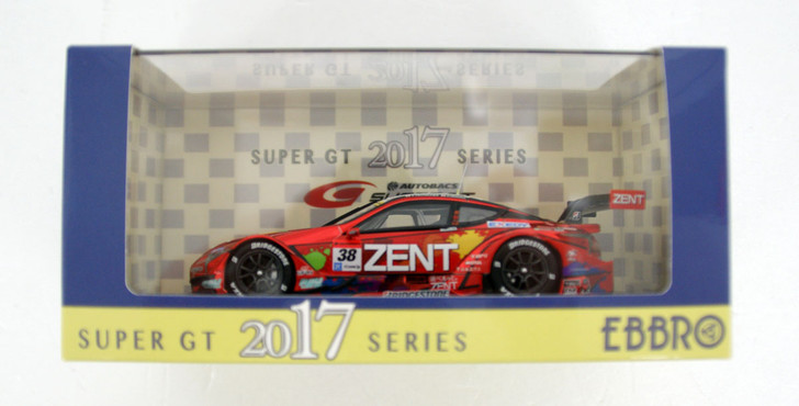 Ebbro 45521 Zent Cerumo LC500 Super GT GT500 2017 No.38 Red 1/43 scale