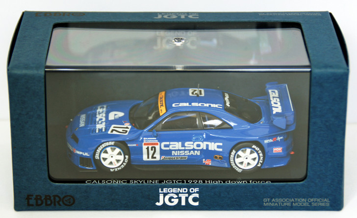 Ebbro 44252 CALSONIC SKYLINE R33 JGTC 1998 No.23 1/43 Scale (4526175442521)