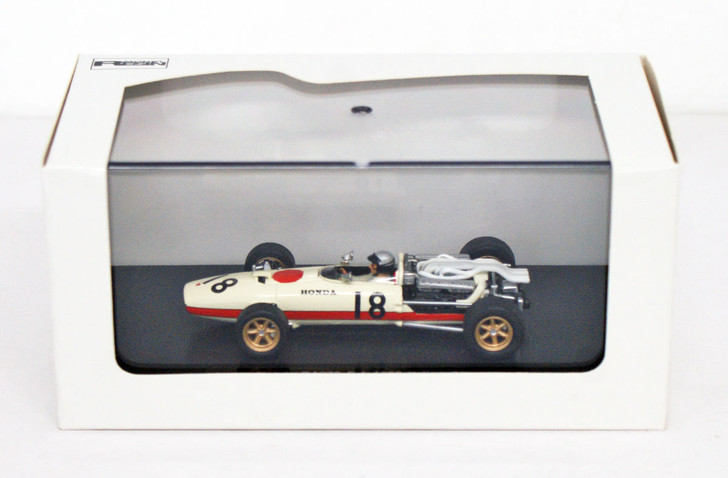Ebbro 44261 Honda RA273 1966 Italian GP No.18 (White) 1/43 Scale