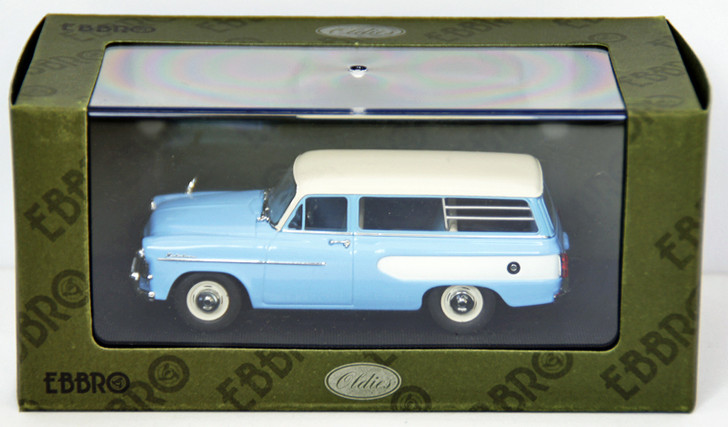 Ebbro 44341 Toyopet Masterline Light Van 1959 (L.Blue) 1/43 Scale (4526175443412)