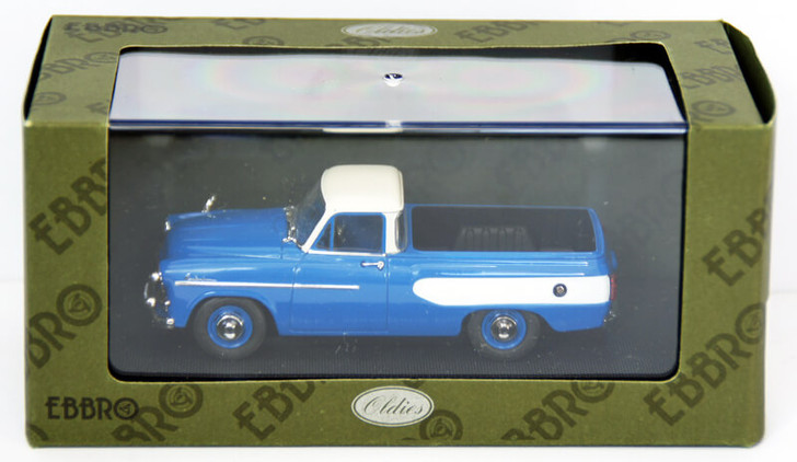 Ebbro 44343 Toyopet Masterline Pick Up 1959 (Blue) 1/43 Scale (4526175443436)