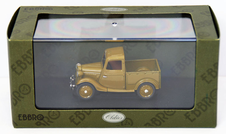 Ebbro 44349 Datsun 17 Truck 1937 (Brown) 1/43 Scale (4526175443498)