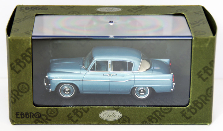 Ebbro 44351 Toyopet Crown Dx 1958 (RS21) (Blue.M) 1/43 Scale (4526175443511)