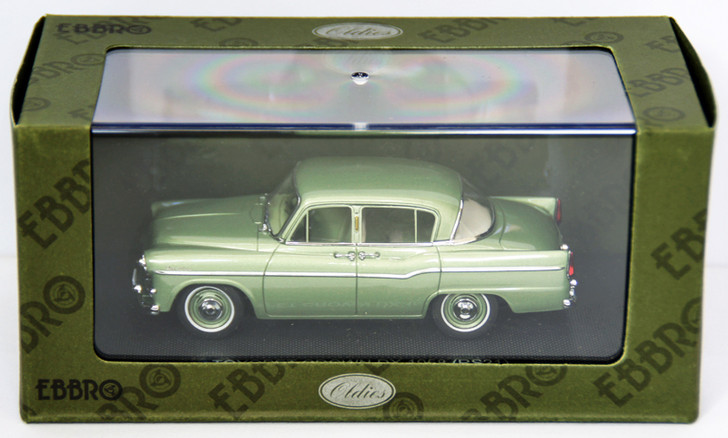 Ebbro 44352 Toyopet Crown Dx 1958 (RS21) (Green.M) 1/43 Scale (4526175443528)