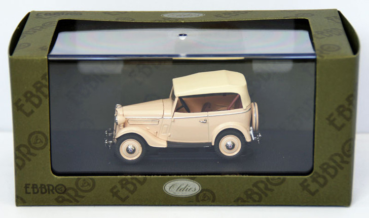 Ebbro 44354 Datsun 17 Phaeton 1938 (Ivory) 1/43 Scale (4526175443542)