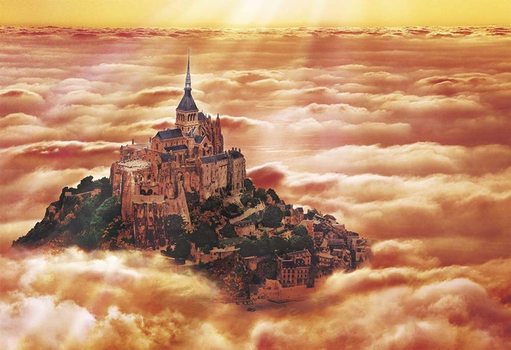 Apollo-sha Jigsaw Puzzle 48-741 Mont Saint-Michel France (300 Pieces)