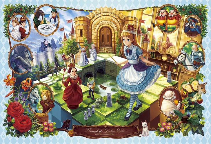 Apollo-sha Jigsaw Puzzle 48-742 Through the Looking-Glass Alice (300 Pieces)