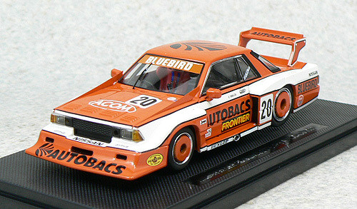 Ebbro 44357 Nissan Bluebird Silhouette Gr.5 Autobacs 1982 No.20 (Orange/White) (4526175443573)