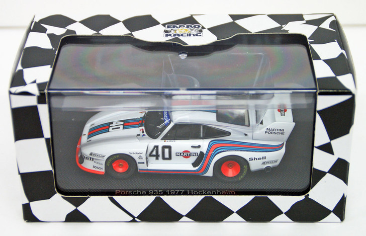 Ebbro 44358 Porsche 935 Hockenheim 1977 No.40 (White) 1/43 Scale (4526175443580)