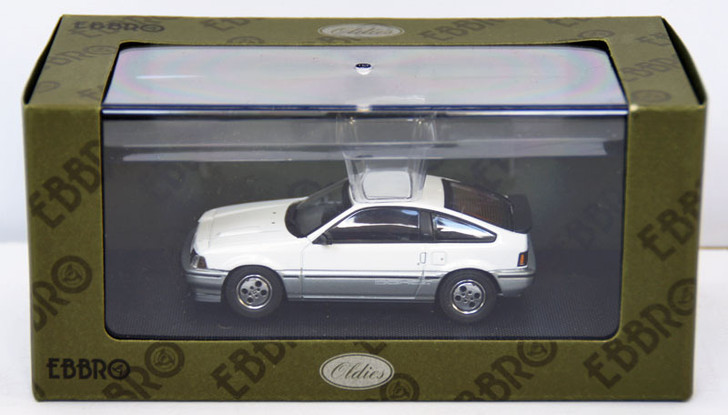 Ebbro 44373 Honda Ballade Sports CR-X Si 1984 (White) 1/43 Scale (4526175443733)