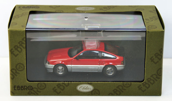 Ebbro 44374 Honda Ballade Sports CR-X Si 1984 (Red) 1/43 Scale (4526175443740)
