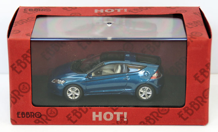 Ebbro 44392 Honda CR-Z (Blue) 1/43 Scale (4526175443924)