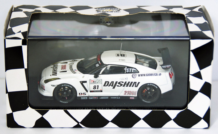 Ebbro 44429 Daishin R35 GT-R Super Taikyu No.81 1/43 Scale (4526175444297)