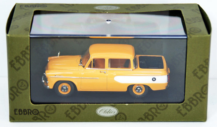 Ebbro 44431 Toyopet Masterline Double Pick Up 1959 (Yellow) 1/43 Scale (4526175444310)