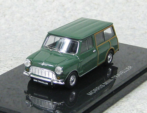 Ebbro 44501 Morris Mini Traveller (Green) 1/43 Scale (4526175445010)