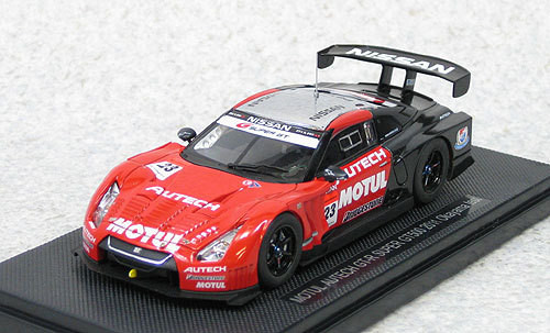 Ebbro 44534 Motul Autech GT-R Super GT500 2011 Okayama Test (Red/Black) 1/43 (4526175445348)