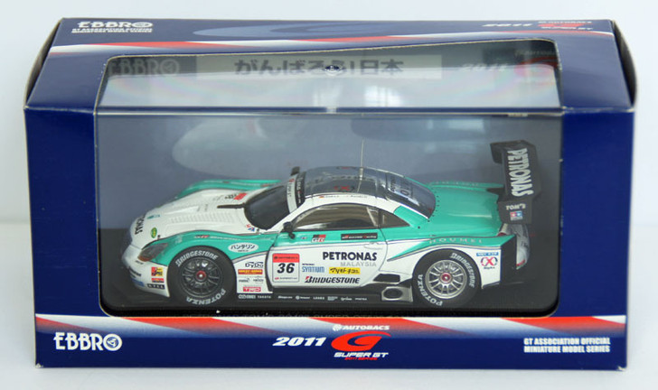 Ebbro 44535 Super GT500 Petronas Tom's SC430 Okayama Test 1/43 Scale (4526175445355)