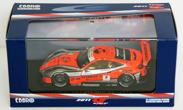 Ebbro 44546 Super GT500 Arta Hsv-010 Rd.2 Fuji 1/43 Scale (4526175445461)