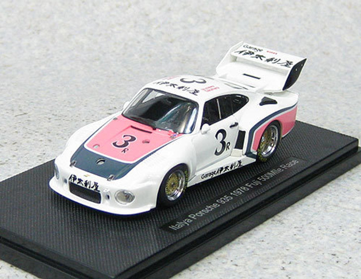 Ebbro 44600 Italya Porsche 935 1978 Fuji 500 miles race (White) 1/43 Scale