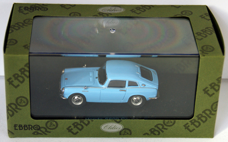 Ebbro 44625 Honda S600 Coupe (L.Blue) 1/43 Scale (4526175446253)
