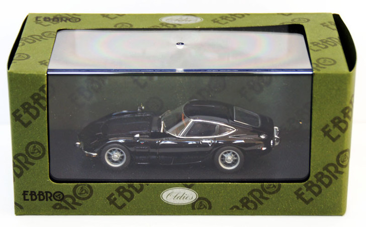 Ebbro 44648 Toyota 2000GT (Black) 1/43 Scale (4526175446482)