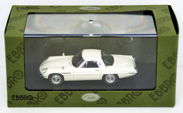 Ebbro 44663 Mazda Cosmo Sport (White) 1/43 Scale - Plaza Japan