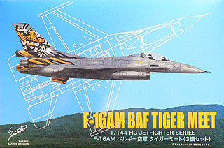 Arii 621684 F-16AM BAF TIGER MEET Belgium Air Force 1/144 Scale Kit (Microace) (4968279621684)