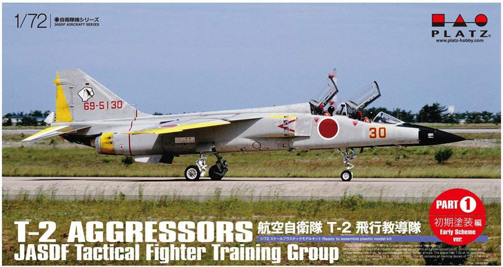 Platz AC-26 JASDF T-2 (First Painting) 1/72 Kit