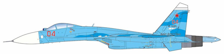 Platz AE-5 Su-27SM2/3 Flanker B Updated 1/72 Scale Model Kit