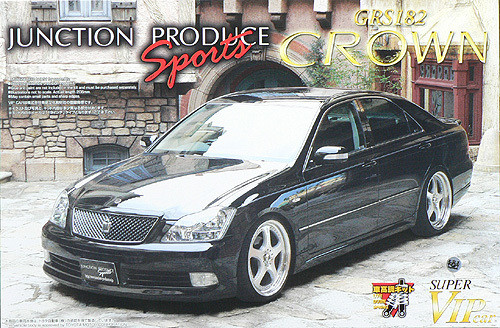 Aoshima 48764 Toyota Crown GRS182 Junction Produce 1/24 Scale Kit (4905083048764)