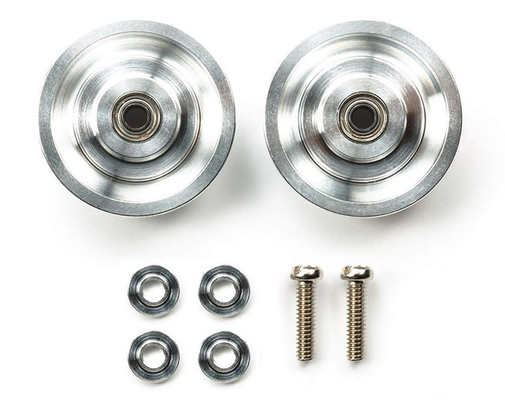 Tamiya Mini 4WD 95436 HG 19mm Tapered Aluminum Ball-Race Rollers (Ringless)