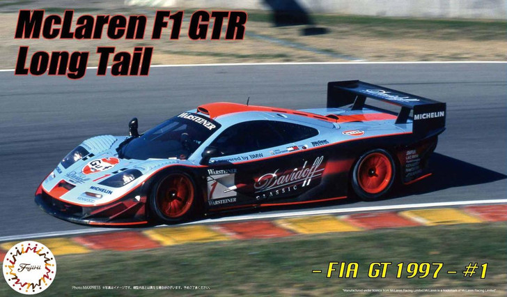 Fujimi RS95EX-1 McLaren F1 GTR Long Tail 1997 FIA GT Championship #1 DX 1/24 Scale kit