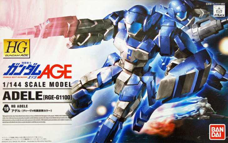 Bandai Gundam HG AGE-19 ADELE (RGE-G1100) 1/144 Scale Kit (4543112757791)