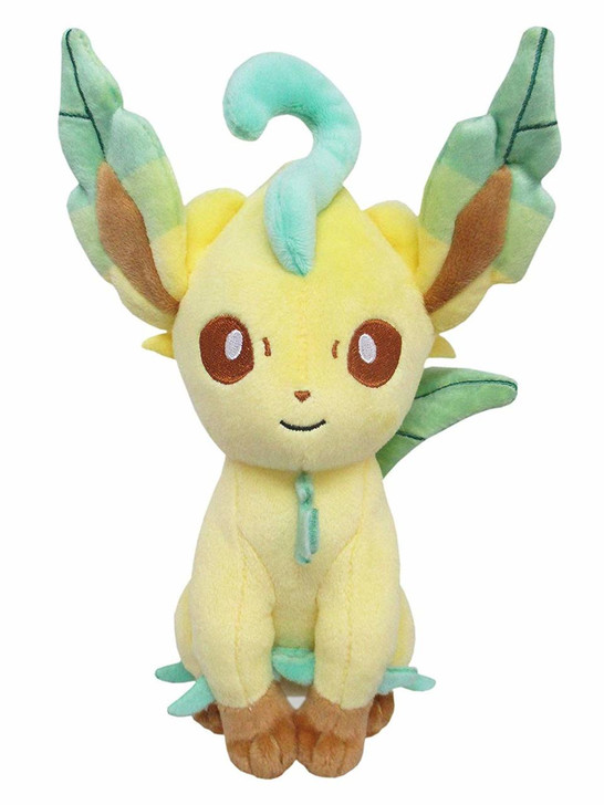 San-ei Plush Doll Pokemon All Star Collection PP123 Leafeon S