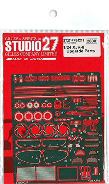 Studio27 ST27-FP24211 XJR-8 Upgrade Parts for Hasegawa 1/24 Scale