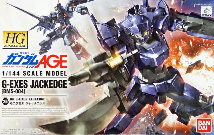 Bandai Gundam HG AGE-25 G-EXES Jackedge (BMS-004) 1/144 Scale Kit (4573102628299)