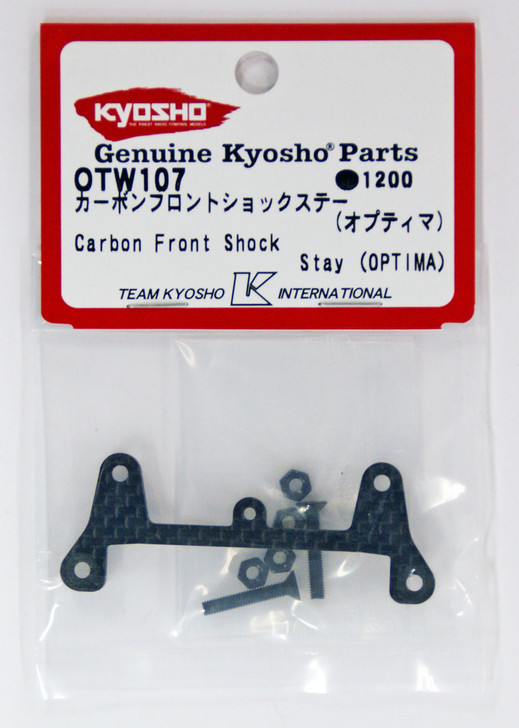Kyosho OTW107 Carbon Front Shock Stay (OPTIMA 2016)