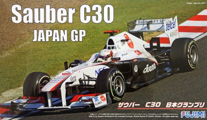 Fujimi GP37 090931 F1 Sauber C30 Japan GP 1/20 Scale Kit (4968728090931)