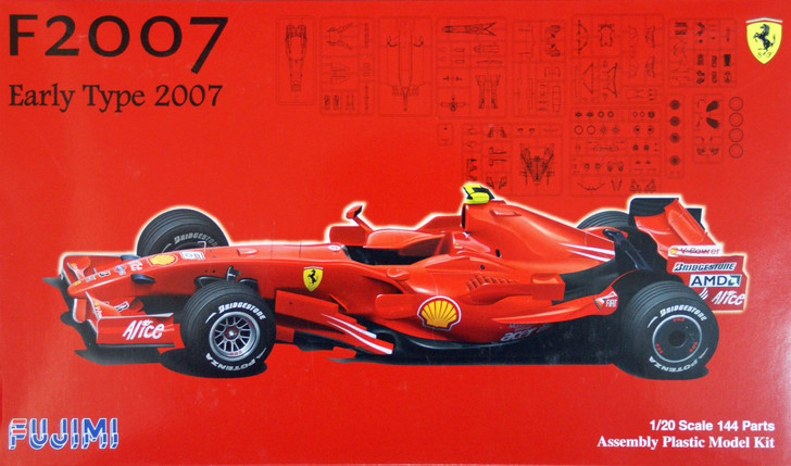 Fujimi GP42 F1 Ferrari F2007 Early Type Australia GP 1/20 scale kit (4968728091006)