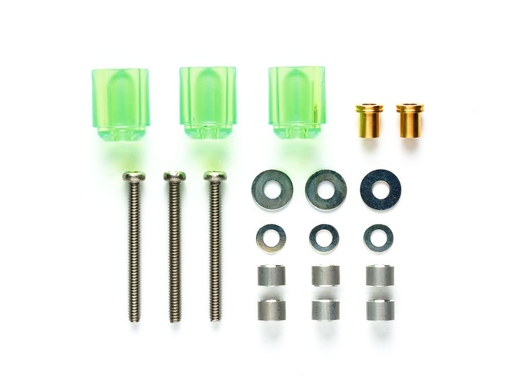 Tamiya Mini 4WD 95440 Hi-Mount Tube Stabilizer Set (Clear Green)