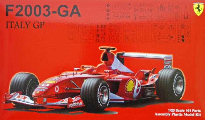 Fujimi GP30 090863 F1 Ferrari F2003-GA Italy GP 1/20 Scale Kit (4968728090863)