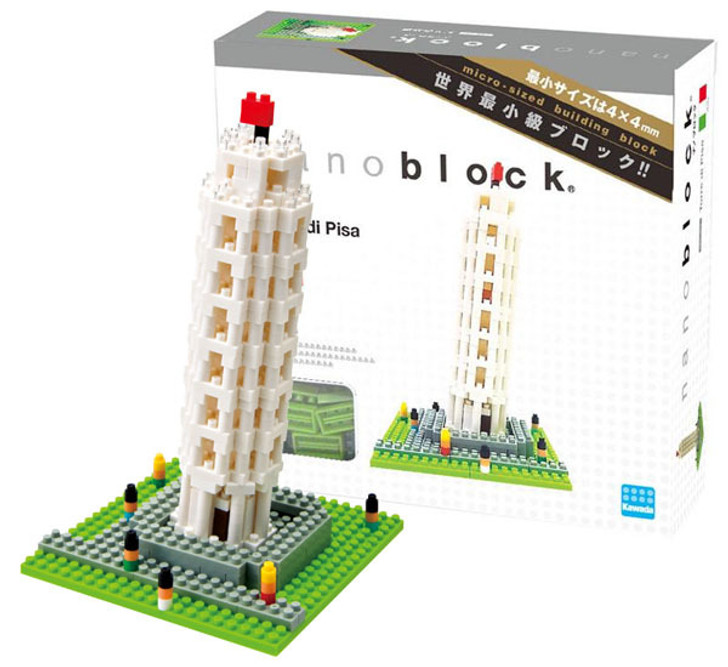 Kawada NBH-030 nanoblock Tower of Pisa (Torre di Pisa)