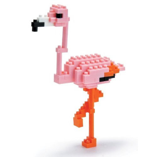 Kawada NBC-055 nanoblock Greater Flamingo (4972825142974)