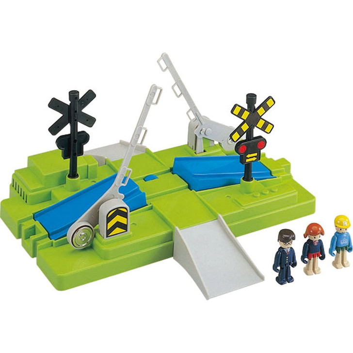 Takara Tomy Pla-Rail Plarail J-27 Pla-Kids Railroad Crossing