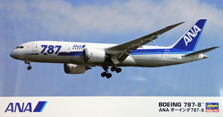 Hasegawa 1/200 ANA Boeing 787-8 Plastic Model