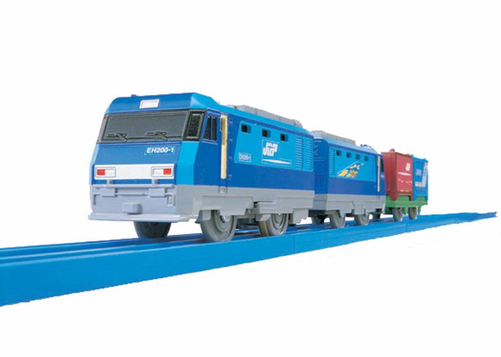 Takara Tomy Pla-Rail Plarail S-52 Electric Locomotive EH200 Blue